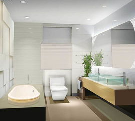 干凈優(yōu)雅簡約風格衛(wèi)生間設(shè)計裝飾
